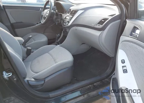 2012 Hyundai Accent Gls from USA, damaged, VIN KMHCU4AE6CU134233